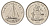 Багамские Острова (Багамы) 25 центов 1981 KM 63.1 никель UNC 4688-1017