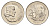 ЮАР 20 центов 1965 Ян ван Рибек (1619-1677), Suid Africa, легенда на африкаанс, цветок протея KM 69.2 никель 4693-645