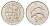 Исландия 5 крон 1981 дельфины KM 28 медно-никель UNC 4591-411