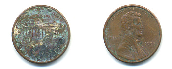 США 1 цент 1993 Авраам Линкольн KM 201b цинк плакированный медью 179-447