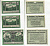 АВСТРИЯ НАБОР ИЗ 3 БАНКНОТ 1920 21 АПРЕЛЯ 1920-31 ДЕКАБРЯ 1920, НОТГЕЛЬД, 10, 20, 50 ГЕЛЛЕРОВ, NIEDERTALHEIM, ЗЕЛЕНЫЕ бумага XF 6278-21-2