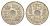 Дания 25 эре 1972 C,S, Фредерик IX (1947-1972) KM 855.1 медно-никель UNC 4629-333