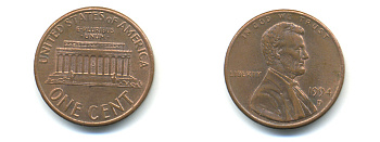 США 1 ЦЕНТ 1994 D, ЛИНКОЛЬН KM 201b цинк плакированный медью 179-454