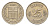 Исландия 25 эйре 1967 KM 11 медно-никель UNC 4696-349