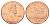США 1 цент 2010 Авраам Линкольн KM 468 цинк плакированный медью UNC 4697-1115