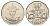 Свазиленд 50 центов 1993 KM 43 медно-никель UNC 4678-113