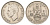 Великобритания 1 шиллинг 1951 Георг VI (1936-1952), Шотландский герб KM 877, Spink 4109 медно-никель 4707-1114