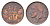 Бельгия 50 сантимов 1980 Belgique, Бодуэн I (1951-1993) KM 148 бронза 4705-231