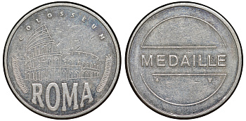 Италия жетон Римский Колизей 51-1113