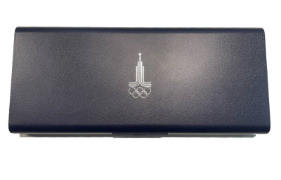 СССР набор из 5 монет номиналом 5 и 10 рублей 1978-1979 XXII летние Олимпийские игры 1980 года в Москве  серебро  UNC  8-2-04-19