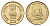 Индия 5 рупий 2009 100 лет со дня рождения Пераригнар Анна KM 367 никель латунь UNC 4686-822
