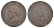 Франция 10 сантимов 1854 BB, Наполеон III (1852-1870) KM 771.3 бронза 35-342