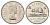 Канада 5 центов 1964 Елизавета II (1952-2022), бобр KM 57 никель 4689-338