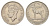 Южная Родезия 2 шиллинга 1951 KM 23 медно-никель 4660-924