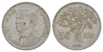 Южный Вьетнам 50 су 1963 KM 6 алюминий 4159-1214