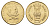 Индия 5 рупий 2009 100 лет со дня рождения Пераригнар Анна KM 367 никель латунь UNC 3459-1242