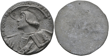 Германия медаль ND оттиск медали Гетте цинк 1097-3-11