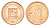 Венесуэла 1 сентимо 2007 Y 87 сталь плакированная медью UNC 4697-1032