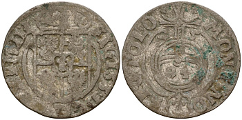 Польша 3 полкера (3 полторака - 1 крейцер) 1625 Сигизмунд III Ваза (1587-1632) Gorecki B.25, KM 41 серебро 4160-162