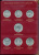 СССР набор из 64 юбилейных 1, 3 и 5 рублевых монет 1965-1991 в подарочном альбоме  медно-никель   00-00