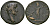 Римская Империя, Провинция Галатия, Ликаония, Саватра AE 138 - 161 Антонин Пий, бюст императора / речной бог с ветвью тростника и колосьями, у ног плывущая рыба (Rare) SNG Righetti 1467 бронза 1100-5-64