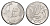 Бразилия 50 сентаво 2002 KM 651 медно-никель UNC 4688-217