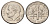 США 1 дайм (10 центов) 2002 D, Рузвельт KM 195a медь плакированный медно-никелем 4682-353