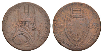 Великобритания, Ирландия, Уиклоу, Кронбейн 1/2 пенни 1789 токен Dalton & Hamer 43b медь 1526-723