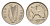 Ирландия 3 пенса 1962 заяц KM 12a медно-никель 4696-451