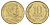 Чили 10 песо 1995 KM 228 никель латунь UNC 4689-253