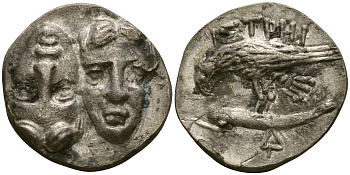 Истрия, статер, 450-400 гг до н.э., серебро 4,22 гр 270-132