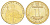 Украина 1 гривна 2010 Владимир Великий KM 209 алюминиевая бронза UNC 4699-616