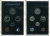 Ботсвана набор из 6 монет 1976 в пластике KM PS 1 (KM 3-8) PROOF 5-4-4-5