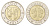 Гана 100 седи 1991 KM 32 биметалл UNC 4703-1252