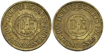 Нидерланды жетон ND жетон кофемашины - Douwe Egberts латунь 4167-356