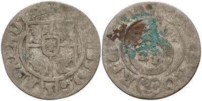 Польша 3 полкера (3 полторака - 1 крейцер) 1622 Сигизмунд III Ваза (1587-1632) Gorecki B.22 серебро 4158-1235