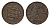 Гернси 1/2 нового пенни 1971 Елизавета II (1952-2022), герб KM 20 бронза 4682-463