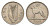 Ирландия 6 пенсов 1960 собака, ирландский волкодав KM 13a медно-никель 4696-524