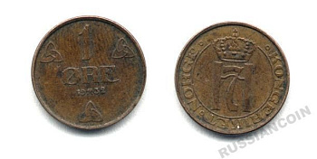 НОРВЕГИЯ 1 ЭРЕ 1932 25-1552