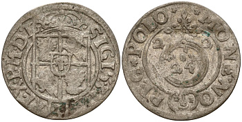 Польша 3 полкера (3 полторака - 1 крейцер) 1622 Сигизмунд III Ваза (1587-1632) Gorecki B.22 серебро 4158-1253