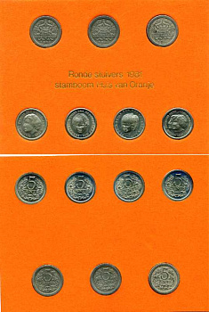 НИДЕРЛАНДЫ НАБОР ИЗ 3 МОНЕТ И ЧЕТЫРЕХ ЖЕТОНОВ 5 ЦЕНТОВ 1907, 1908, 1909 ГОДОВ, ЖЕТОНЫ: ПРИНЦЕССА МАРГАРЕТ 1945 ГОД, ПРИНЦ БЕРНХАРД 1969 ГОД, ПРИНЦ ФЛОРИС 1975 ГОД, НИКЕЛЕВЫЕ КРУГЛЫЕ, ГЕНЕАЛОГИЧЕСКОЕ ДРЕВО КОРОЛЕВСКОГО ДОМА НИДЕРЛАНДОВ 00-00