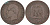 Франция 5 сантимов 1855 B, Наполеон III (1852-1870) KM 777.2, LE FRANC 116.19 бронза 108-315