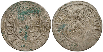 Польша 3 полкера (3 полторака - 1 крейцер) 1622 Сигизмунд III Ваза (1587-1632) Gorecki B.22, KM 41 серебро 4158-863