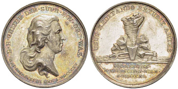 ШВЕЦИЯ МЕДАЛЬ 1840 ПАМЯТИ БЕНГА РЕЙНХОЛДА GEIJER (1758-1815) ШВЕДСКОГО ХИМИКА И МИНЕРОЛОГА, ДИАМЕТР 31 ММ., ВЕС 12,63 ГР. серебро UNC 272-1642