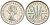 Австралия 3 пенса 1960 KG, Елизавета II (1952-2022) KM 57 серебро 4585-528