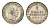 Пруссия 1/2 серебряных гроша 1863 A, Вильгельм I (1861-1888) KM 484 серебро 1531-1512
