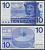Нидерланды 10 гульденов 1968  Pick 91 b  бумага  UNC (пресс) 7221-46-3-2