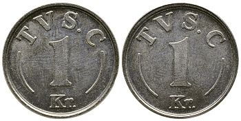 ЕВРОПА ЖЕТОН ND TVS.C железо 93-1012