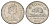 Канада 5 центов 1987 Елизавета II (1952-2022), бобр KM 60.2a медно-никель 4689-432
