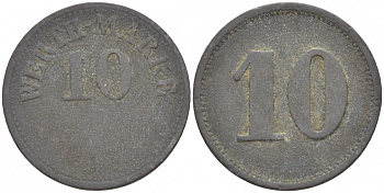 ГЕРМАНИЯ ЖЕТОН ПЛАТЕЖНЫЙ ND 10 WERTH MARKE, БЕЗ НАДЧЕКАНОК цинк 4532-1114